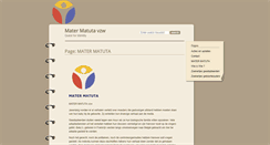 Desktop Screenshot of mater-matuta.org